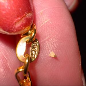 N56 18k Gold Plate 28” Figaro Chain